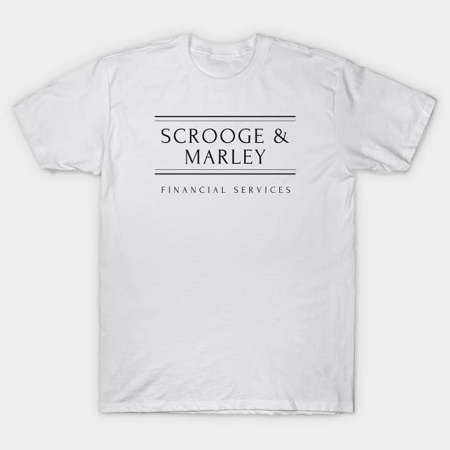 Scrooge & Marley T-Shirt by Christmas Clatter